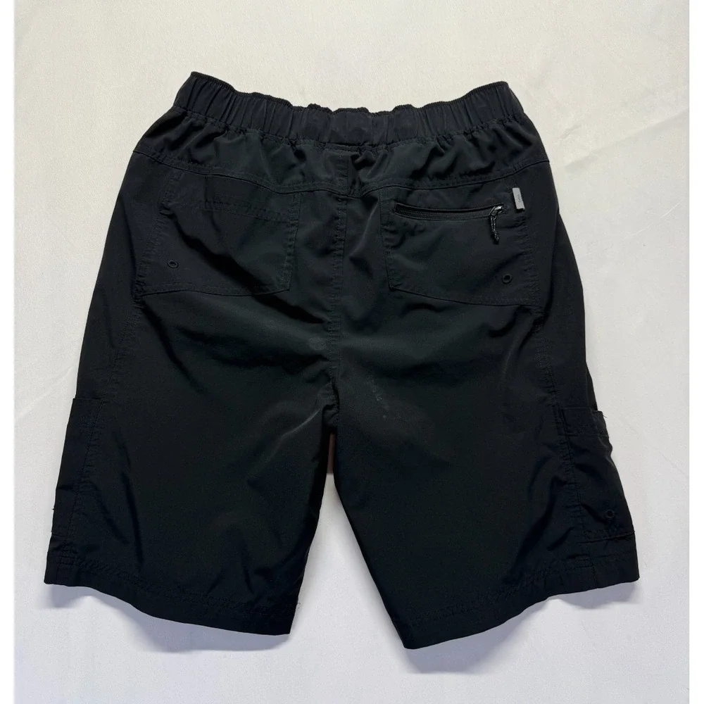 Magellan‎ Outdoors Fish Gear Shorts Boys Large (14-16) Black Water Repellent